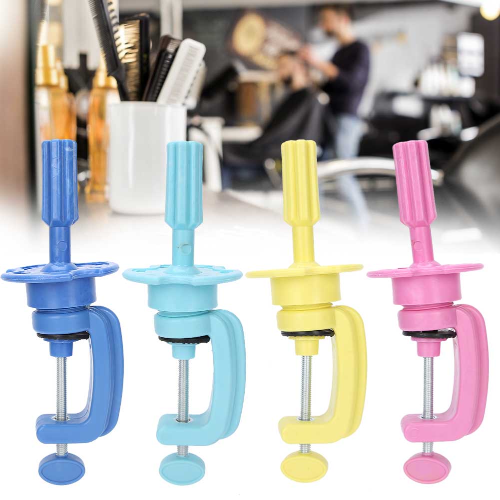 

4pcs Wig Head Stand Adjustable Hairdressing False Head Mold Stand Bracket