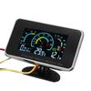 3 In1 LCD Car Digital Gauge Voltmeter/Oil Pressure/Water Temp 12-24V Universal-A87Q