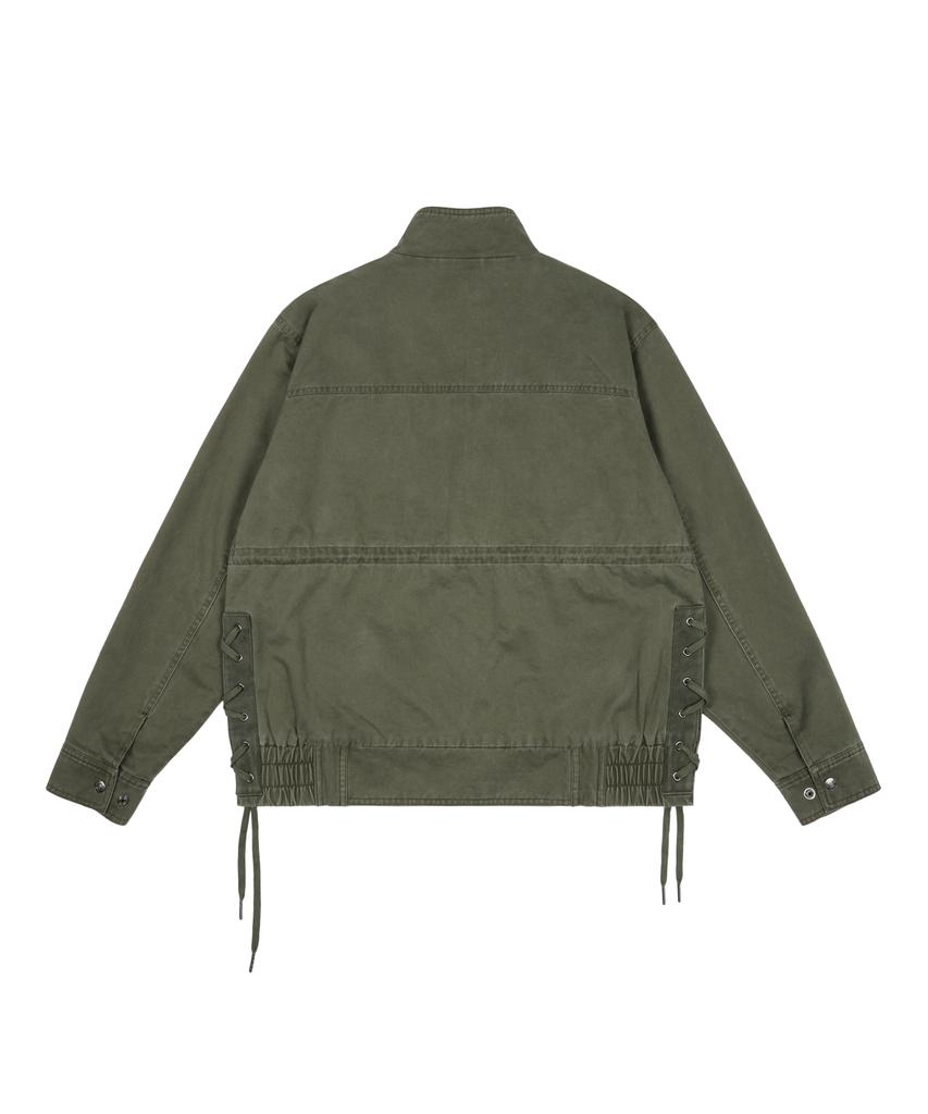 Aakam Nova Drawstring Field Jacket (Khaki)