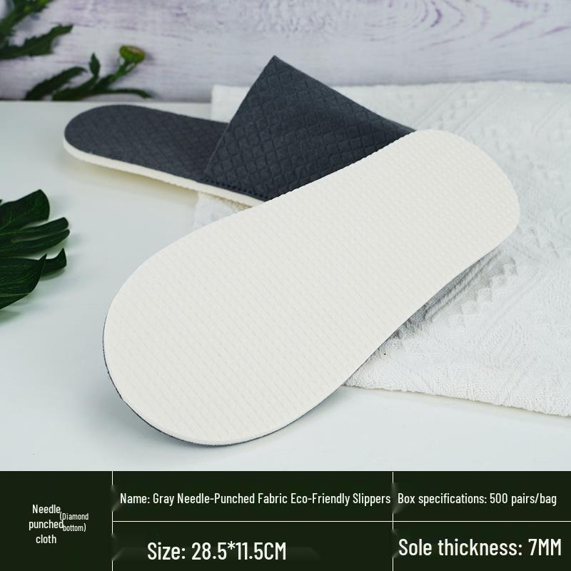 Washable Anti-Slip Winter Fleece Slippers for Guests