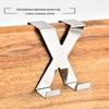 X-Shaped Bathroom Over Cabinet Hook Stainless Steel No Drill Hanger for Kitchen Home Coat Towel Organizer