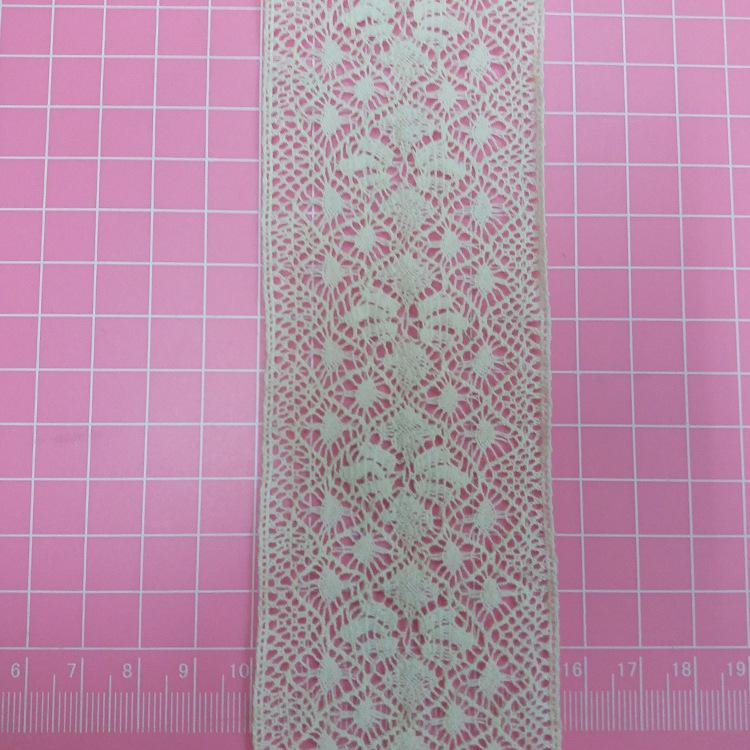 Apparel Accessories Edge Pure Cotton Lace Cotton Thread Lace Versatile Clothing Accessories Cotton Thread Lace Wide Lace