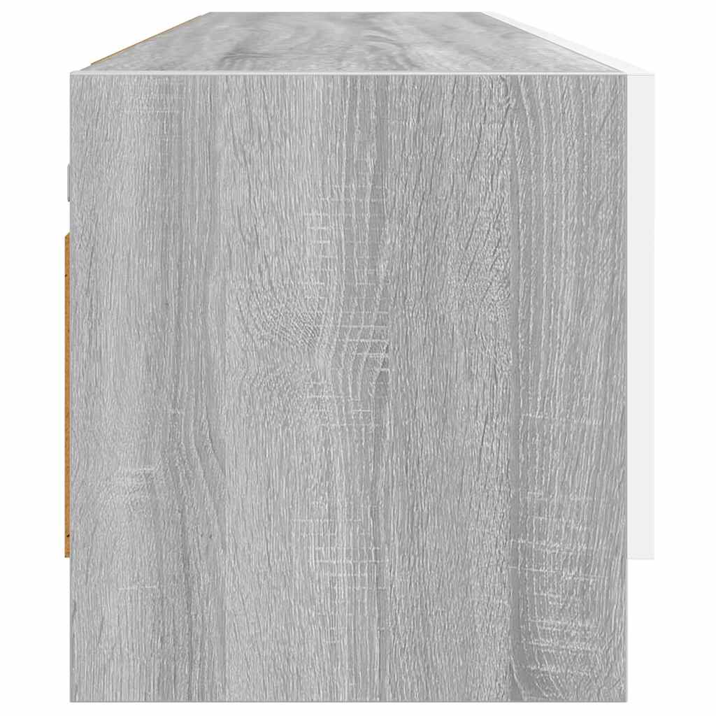 Grey Sonoma Wardrobe 100 x 32.5 x 35 cm Particleboard