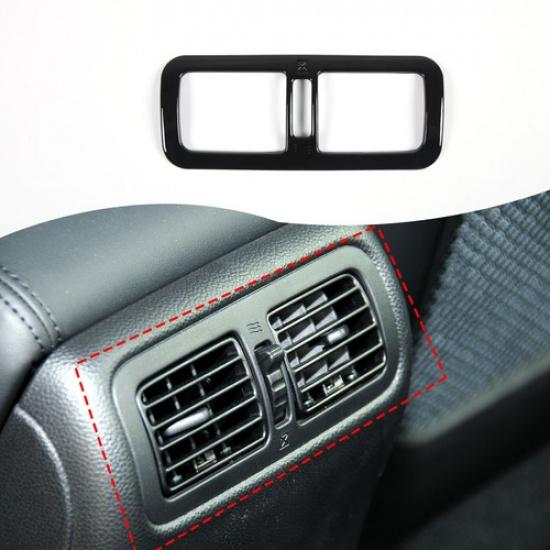 Glossy Black Rear Air Outlet Vent Panel Trim Cover For Infiniti G-Series 09-13