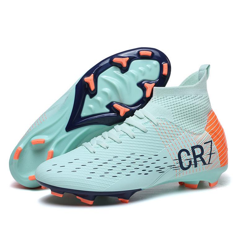 Football Shoes Men's Shredded Nails Boys Training Shoes Student Adult Lawn Spikes Sneakers