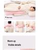 Cross-border PVC Long Hot Water Bottle with Plush Cover – Extra-Large, Explosion-Proof Hand and Body Warmer for Students and Bed.