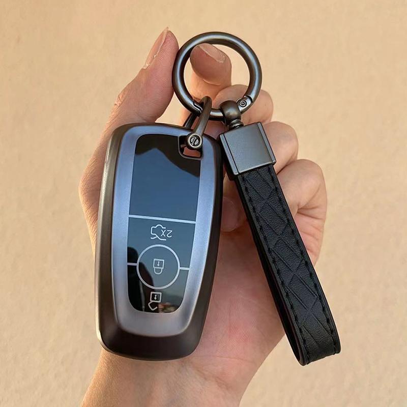 3/4/5 Buttons Tpu Shell Fob Holder For Ford Fusion Edge Mustang Explorer F150 F250 F350 F450 Car Key Case Protector Cover
