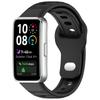 Silicone Watch Band for Huawei Band 10/10 NFC/9/9 NFC/8/8 NFC Dot Texture Reverse Buckle Wrist Strap