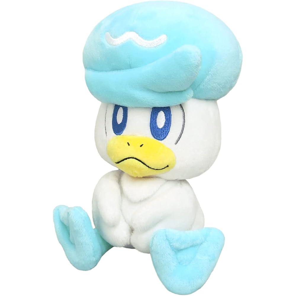 Sanei Boeki Pocket Monster All Star Collection Quax Plush Toy 10.5x12x17.5cm Pokmon