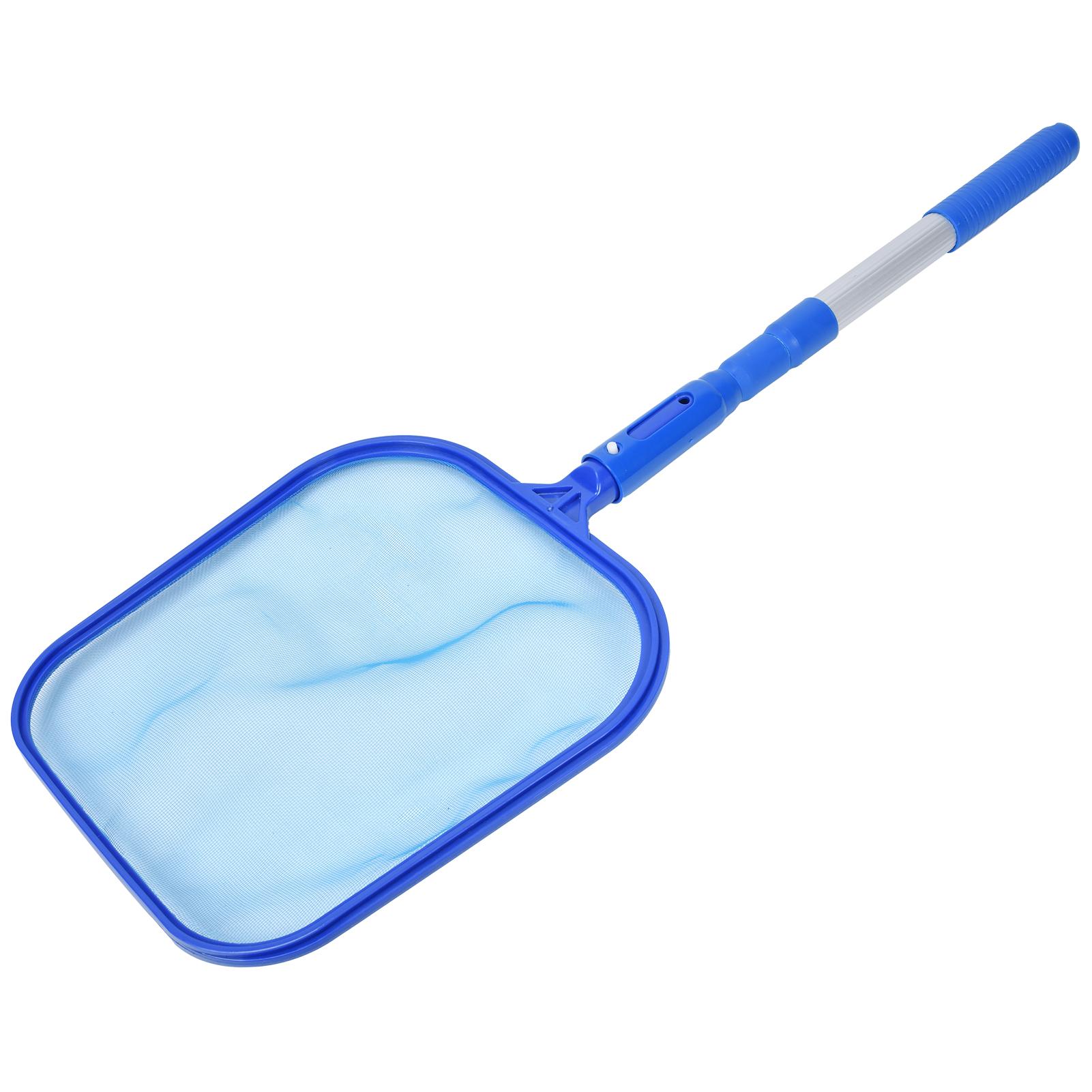 

Pool Cleaning Tools Pool Skimmer Net Leaf Rake Swimming Pool Cleaner Supplies with 3‑section Telescopic Pole Scoop Net