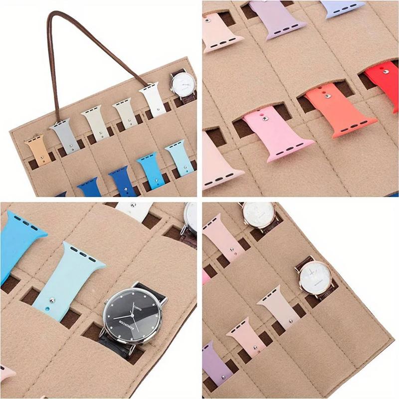 15 Slots Feltro Óculos Suporte Suporte para Óculos de Sol Armazenamento Óculos Display Pendurado Bolsa de Parede Bolso Caixa de Armazenamento Organizador