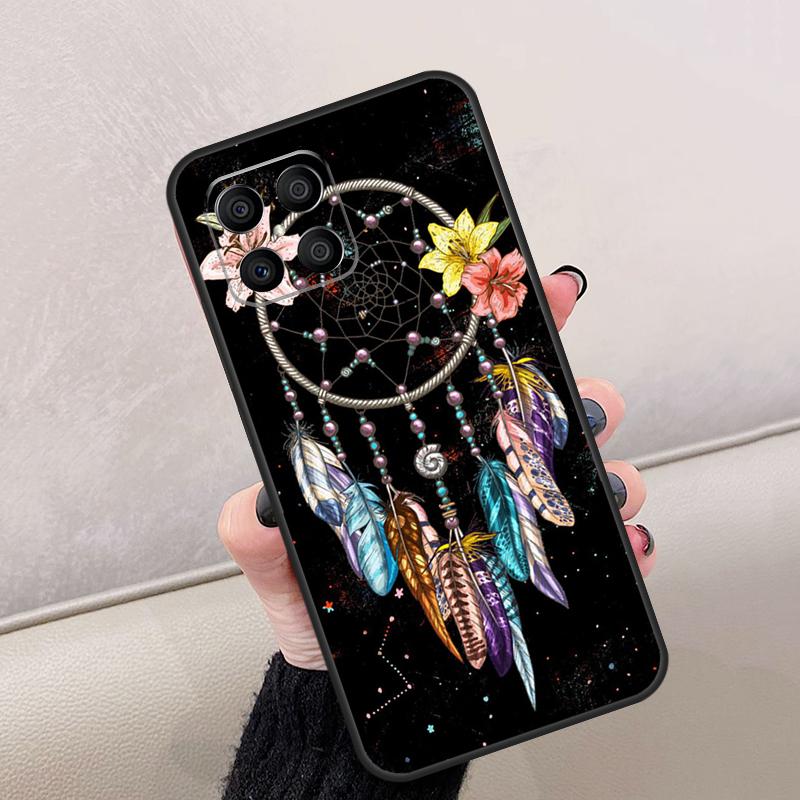 Retro Feather Dreamcatcher For Honor Magic 8 Pro 6 7 Lite Case For Honor Win RT 400 200 50 70 90 X8c X8b X9a X9b X9c X9d