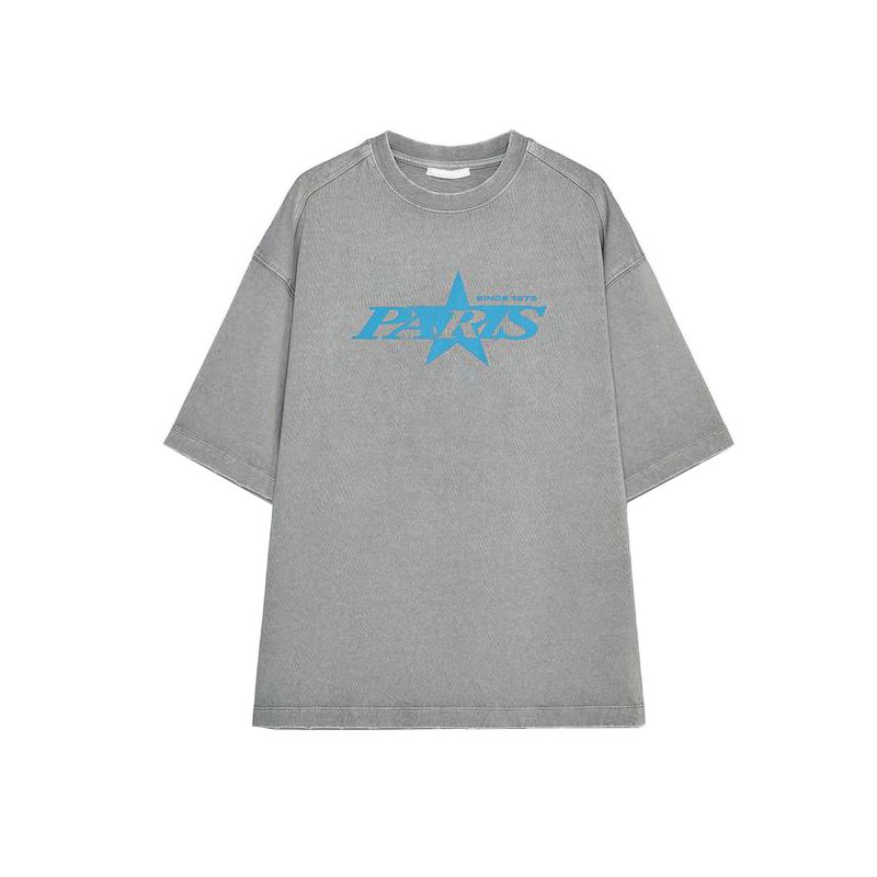 

Spring Women clothes Printing Washing Effect Flannel Pants 3253308 Printing Washing Effect T-shirt 3253307 Grey Tops L