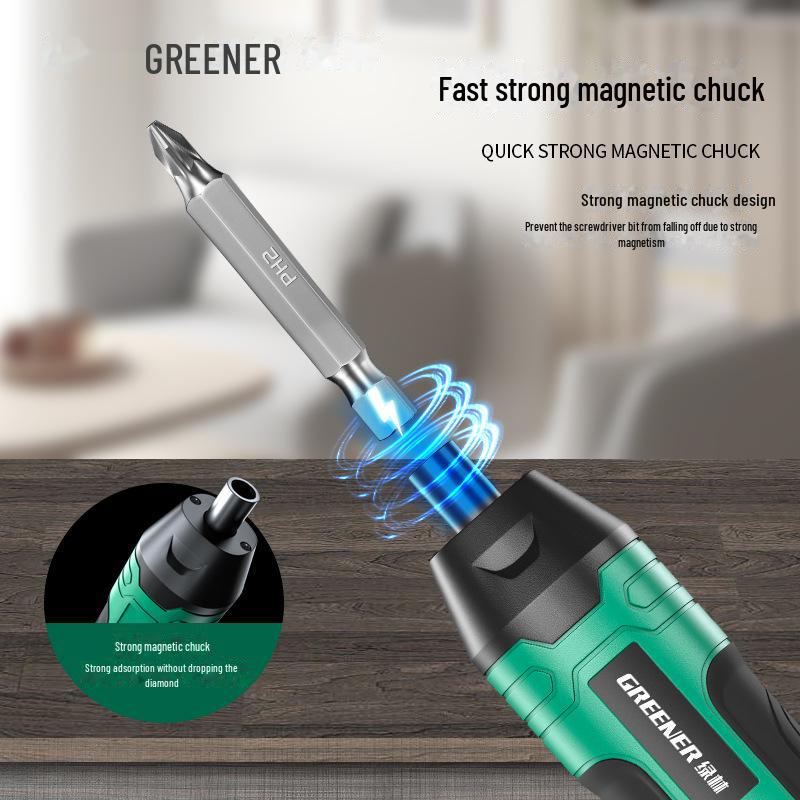 Green Forest Rechargeable Multi-function Electric Screwdriver & Drill Set