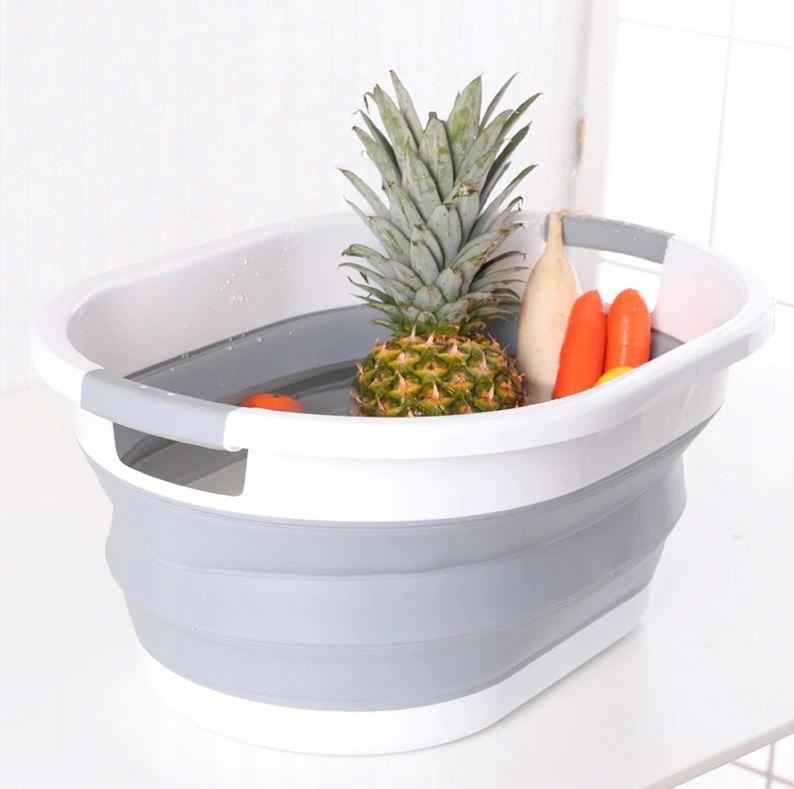 Silicone Bowl - Foldable Laundry Basket