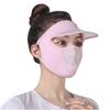 Laobaojia Women's Summer Ice Silk Full-Face Visor Mask