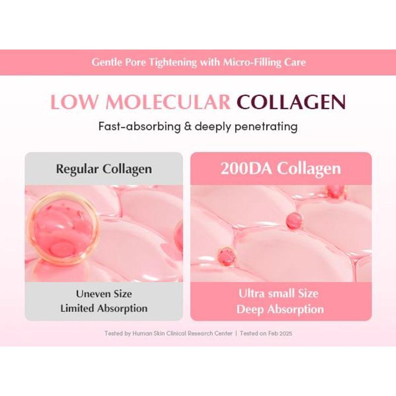 EQQUALBERRY - Collagen Pore-tight up Hydrogel Mask Set