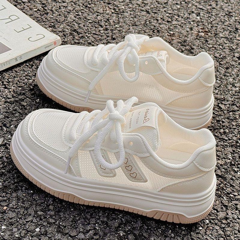 Mesh with skirt 22 new summer mesh shoes breathable thin casual shoes thick baseplate shoes Hongjie 35