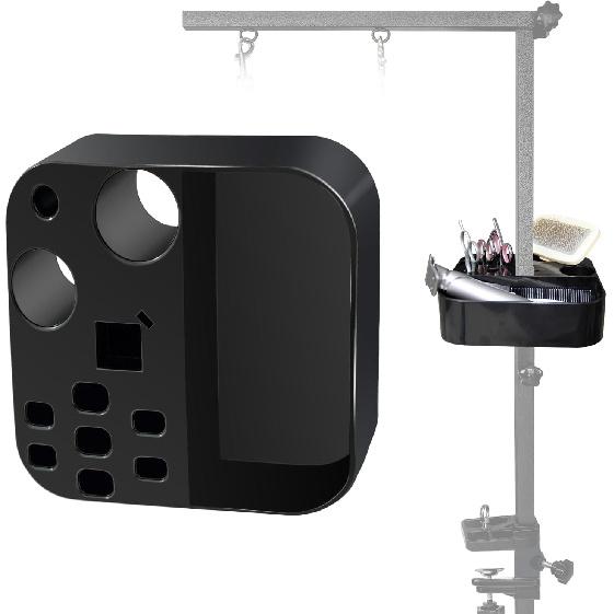 Portable Pet Grooming Tool, Dog Grooming Arm Accessories, Hairdressing Scissors Clips Brushes Organizer for Pet Shop