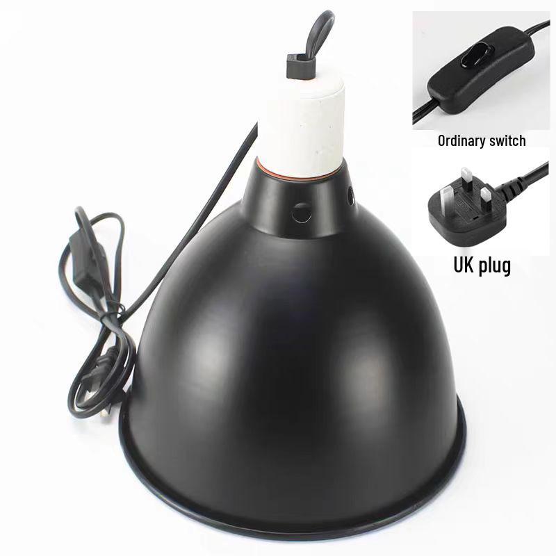 Turtle Basking Reptile Lamp: Adjustable Heat-Resistant Sun Lamp Cover with Focused Light and Heat Control