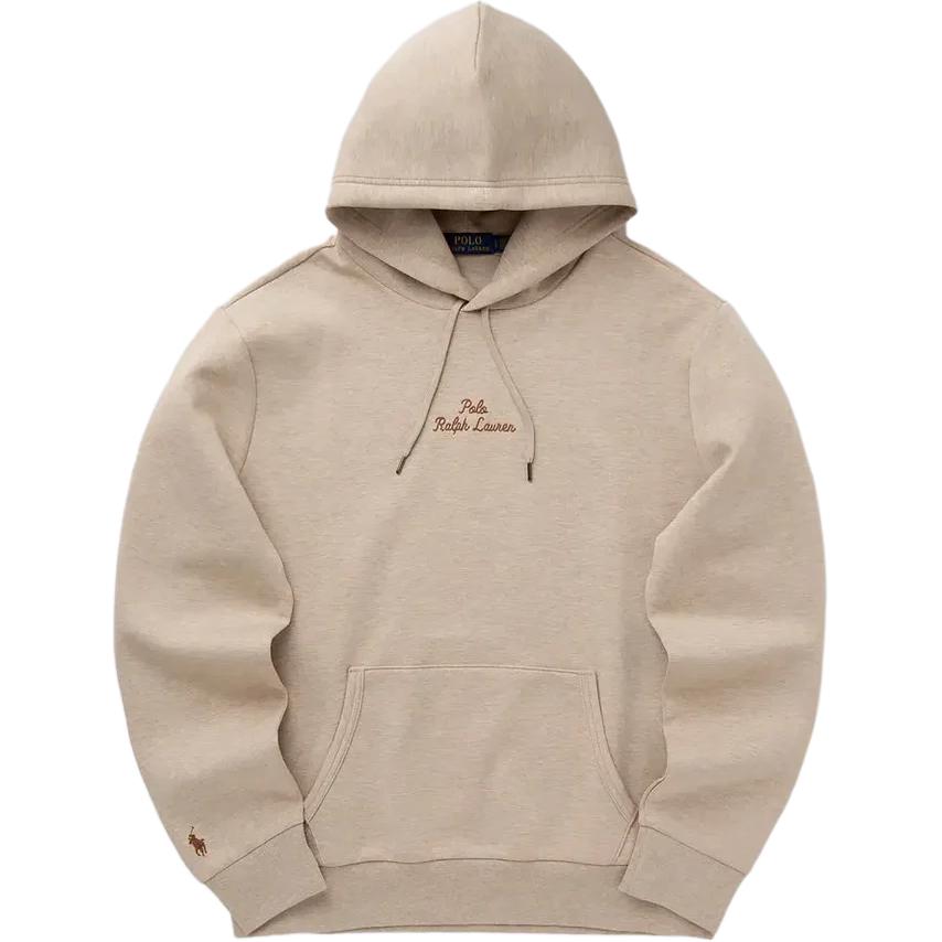 

Толстовка мужская Polo Ralph Lauren с логотипом, капюшоном на шнурке, длинным рукавом, свободного кроя, бежевая 710936586-018 S