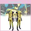 Wolverine Superheld Cosplay Bodysuit Voor Kinderen Met Spandex Stof Halloween Kostuum