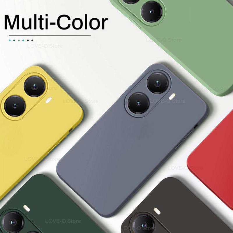 For Poco X7 Pro Case Liquid Silicone Shockproof Phone Cases For Xiaomi Poco X7 Pro Soft TPU Cover