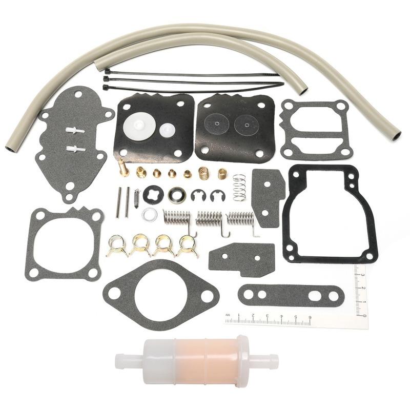 18-7750-1 Marine Carburetor Kit for Mercury Mariner Outboard Motor 18-7817 Replace Mallory 9-29707, Penta 35254 Fuel Pump Kit