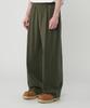UNTAPPED STUDIO [2Pack] Linen Single-Pleat Wide Elastic Waist Pants 3 Colors