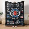 8Th Anniversary Countdown Throw Blanket Comfortable ure Throw For Sofa Couch Office Bed Picnics Four Seasons Multipurpose Warmthful Y20