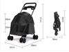 Lightweight Folding Pet Stroller for Cats & Small Dogs