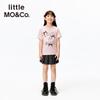 Little MO&Co. Girls' Bow Short Sleeve T-Shirt