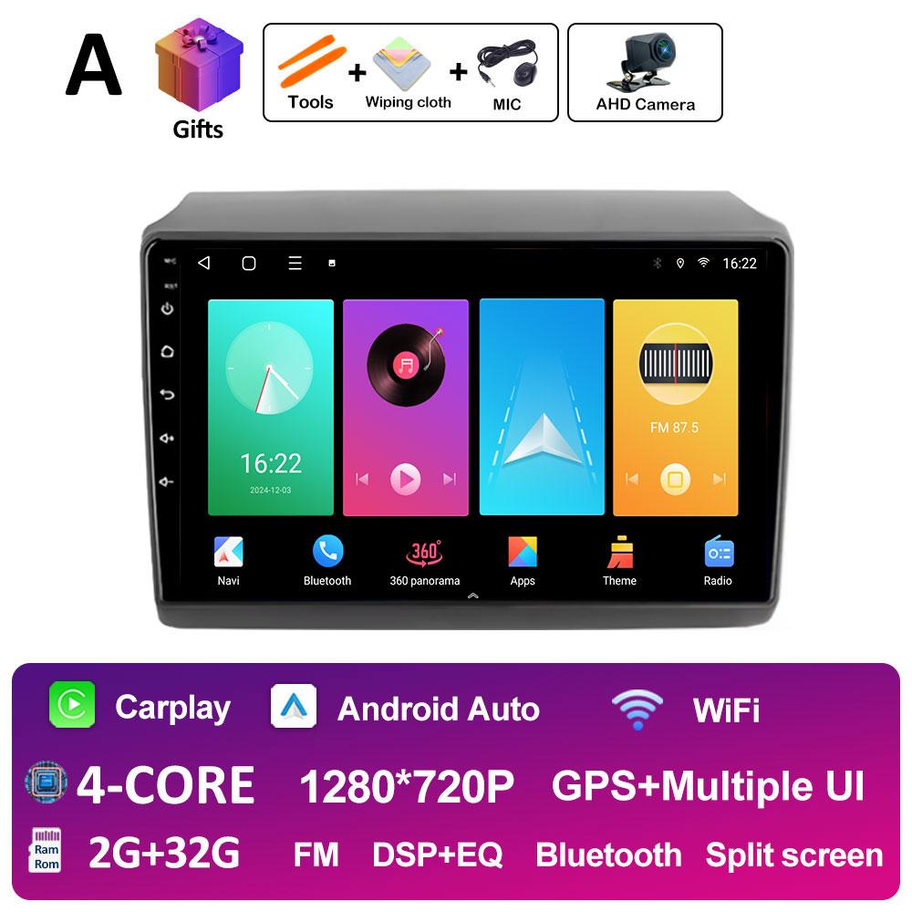 For Fiat Ducato 2007 2008 2009 2010 - 2015 Android 14 Car Audio Video Multimedia Player Cooling Fan GPS Navigation Accessories