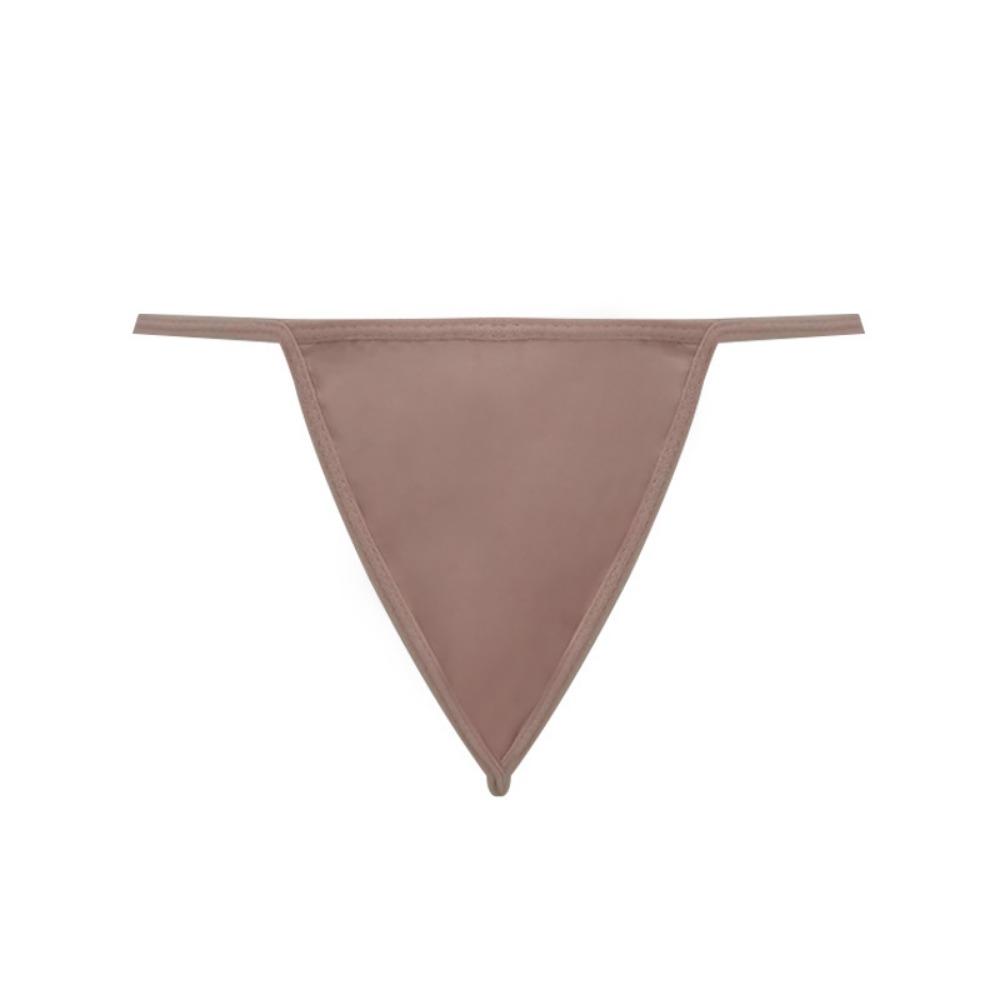 Xianyi Love Underwear New Flirting Temptation Thong Satin Multi-color Open Gear Free Panties One Piece Female K4
