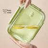 ZISIZ Glass Food Storage Container