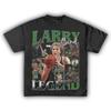 Larry Bird Basketball Grafik Baumwoll T-Shirt Unisex Unisex Fan Essentials Kurzarm Retro Oberteil Sommer Mode Luxusmarke T-Shirt