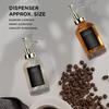 500ml Clear Glass Olive Oil Dispenser Bottles for Kitchen Bathroom Set of 2 Gift