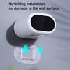 Mop Storage Rack Wall-mounted No Drilling Hook Anti-Slip Multifunctional Cleaning Tool Organizer Hanging Drain Mold-Free Home Use