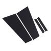 4pcs Pillar Post Trim High Strength PC Gloss Black Door Window Pillar Cover Replacement for Benz CLS Class W219 2006