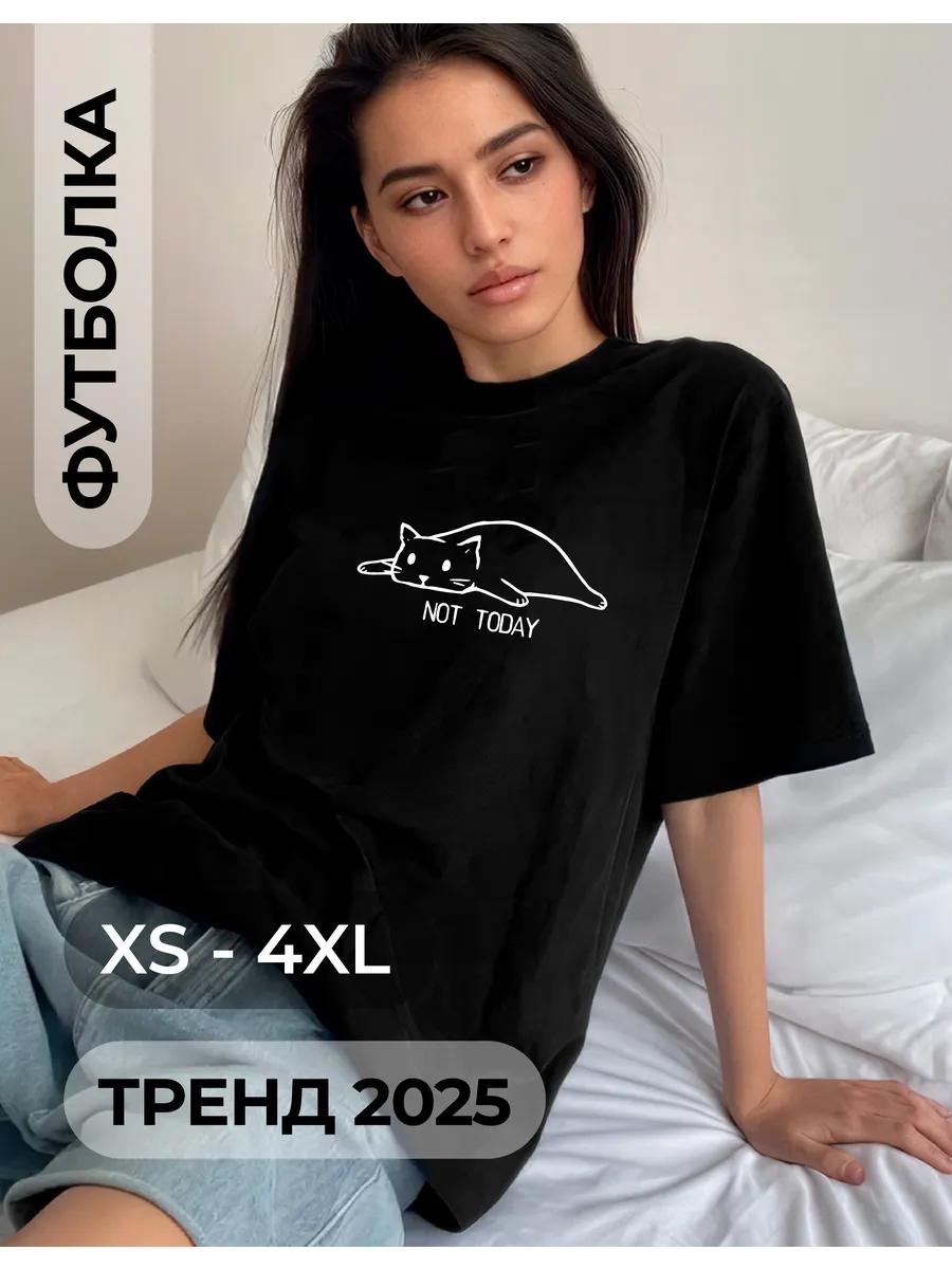 Women s summer T-shirt with print XL