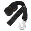 Heavy Duty Winch Strap with Hook, 3500 Lb Weight Loading Boat Trailer Winch Strap,