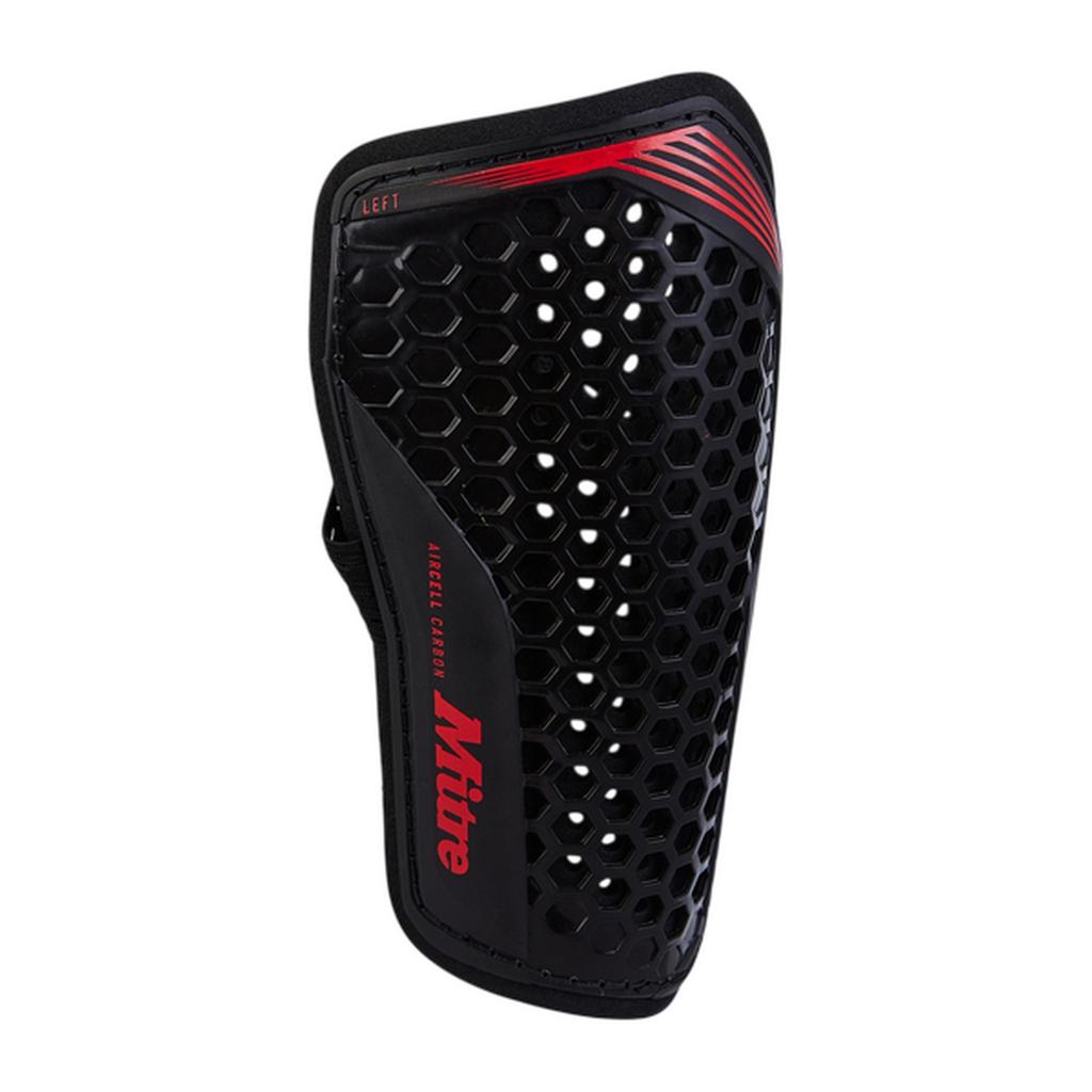 Mitre Unisex Adult Carbon Aircell Technology Slip-In Shin Guards
