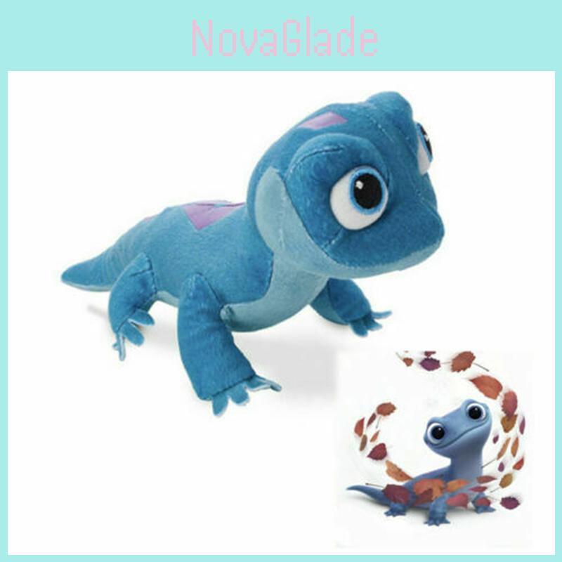 2 Fire Spirit Salamander Plush Doll Toy Soft Blue Lizard For Kids**