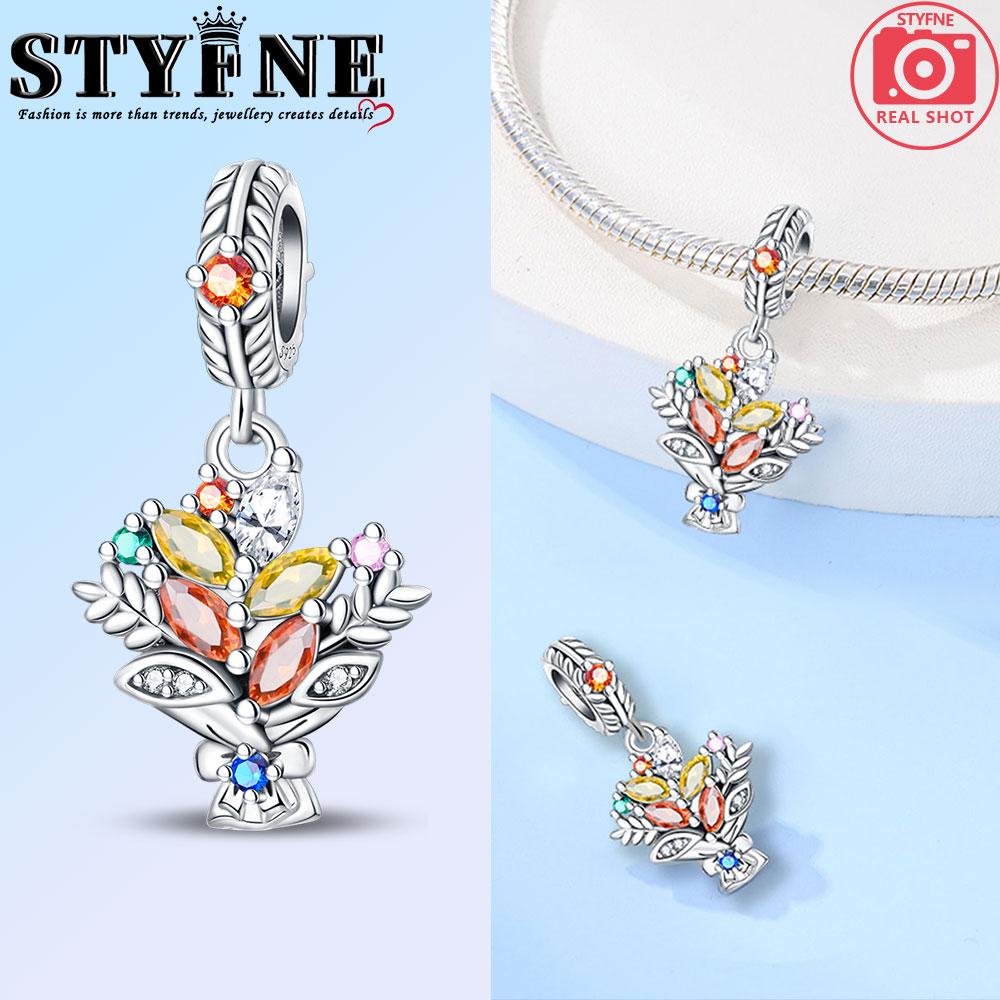 

New Harvest Season Pumpkin Bunny Guitar Beads Fit Bracelet 925 Silver Women s Necklace DIY Charm Exquisite Jewelry Gift