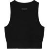 Fear of God Essentials Waffle Sport Tank Vintage Black Women Tops 192HO257221FW