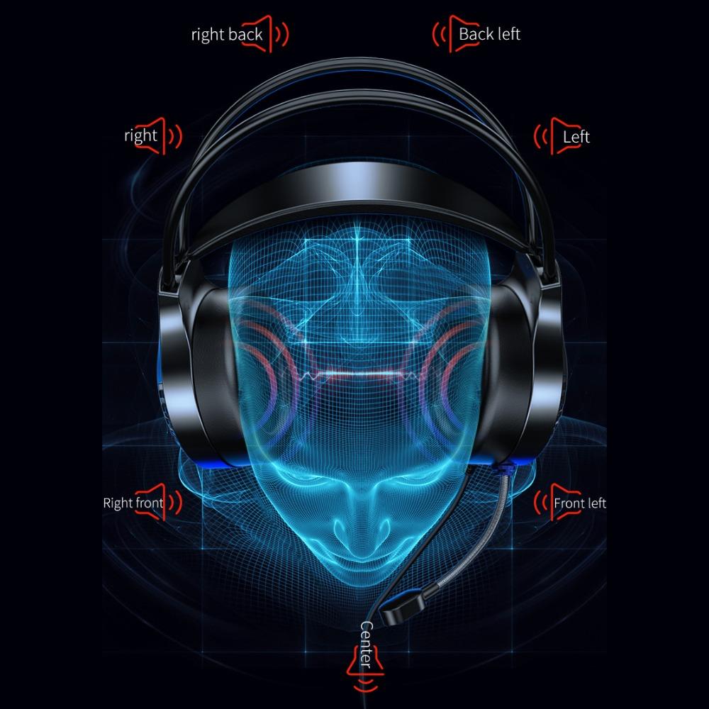 Mit Mikrofon Computer Kabelgebundener Kopfhörer für Computer/PC/Gamer/Handy/Laptop