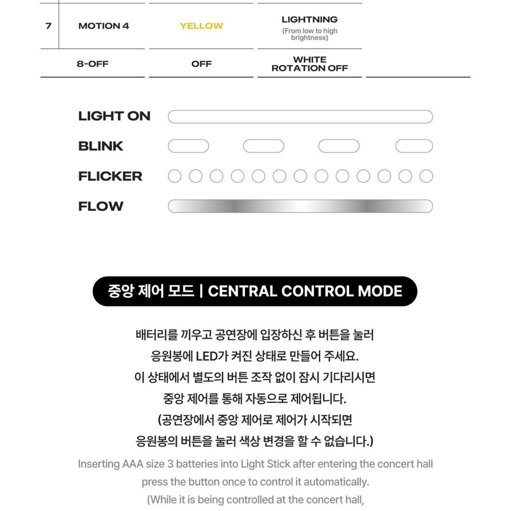 [Sofort lieferbar] Bigbang G-Dragon Offizieller Lightstick