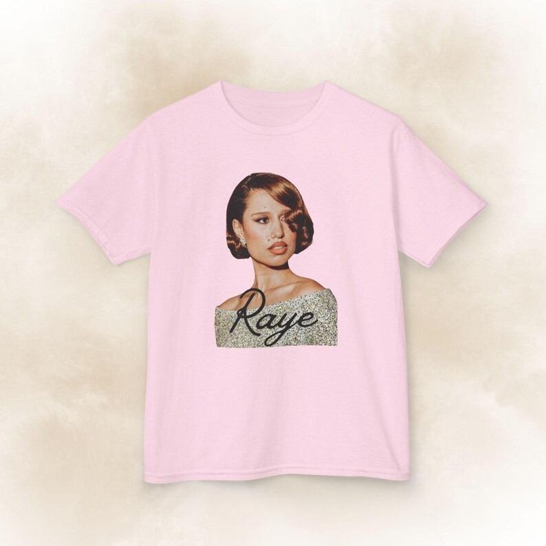2026 Summer Fashion Trendy Tee Men Women Vintage Top Raye Tour T-shirt Cotton Hip Hop Streetwear Oversized Tshirt