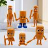 Sought-After Shan Hai Jing Handmade Figures: Creative Wooden Characters, Spoof Models, and Unique Doll Ornaments.