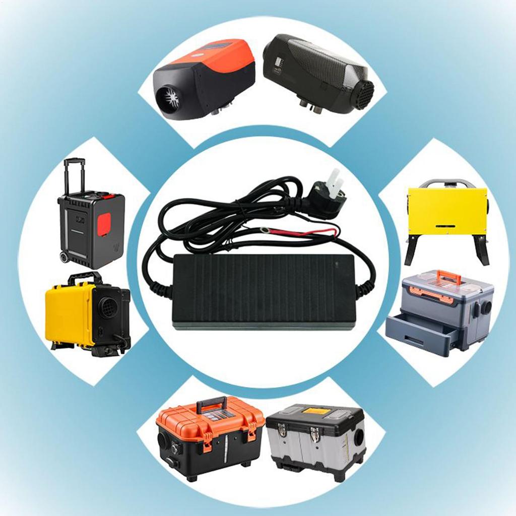 Power Supply for Diesel Heater Plug In Inverter Power Supply 110 To 12 Volt Converter for Heater RV Camper Van Truck Vehicle